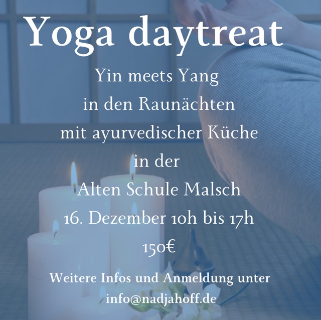 Yoga Daytreat am 16.12.2023